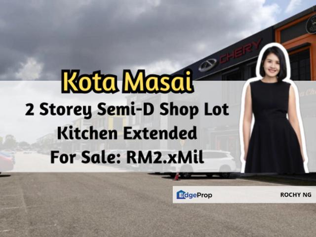 Shop for sale in Taman Kota Masai, Pasir Gudang
