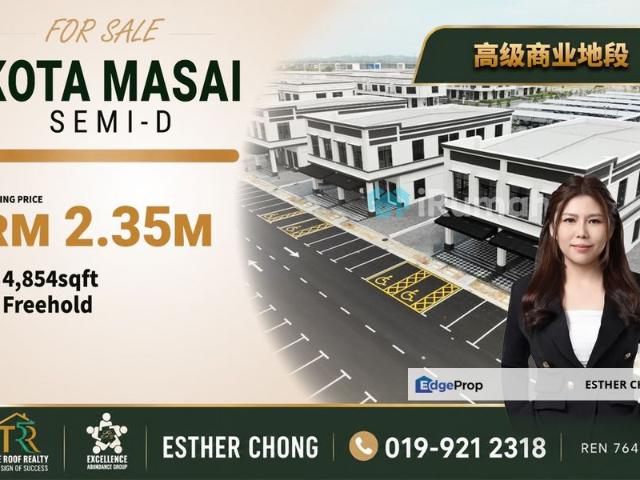 Shop for sale in Pasir Gudang, Johor