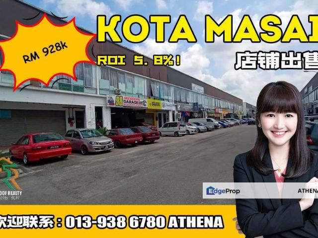 Shop for sale in Pasir Gudang, Johor