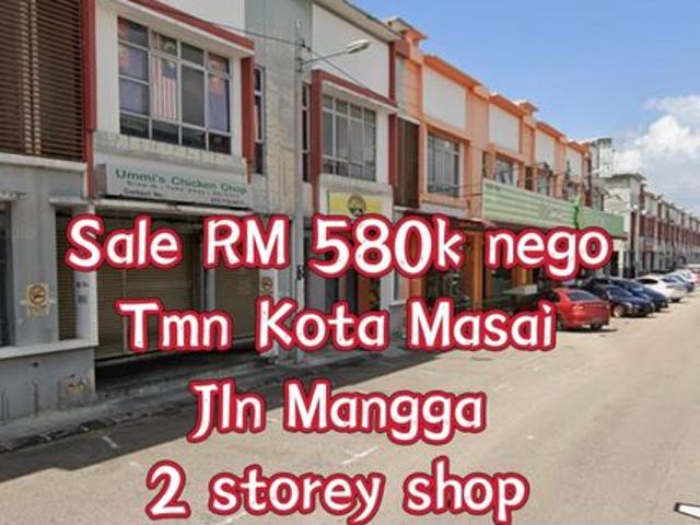 Shop for sale in Pasir Gudang, Johor