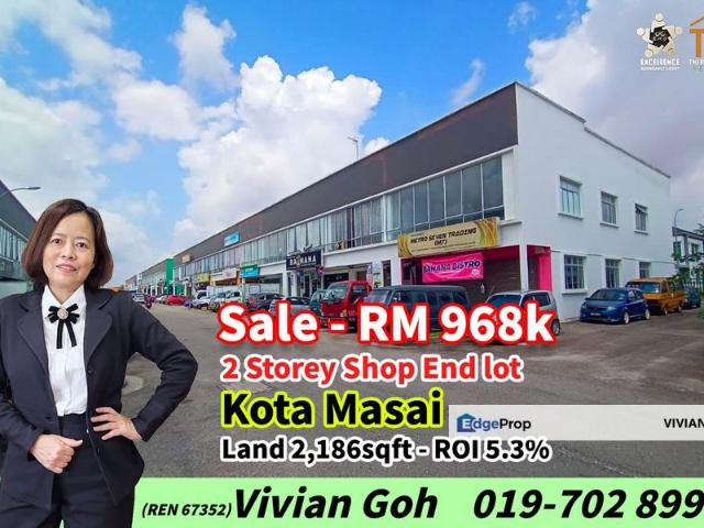 Shop for sale in Pasir Gudang, Johor