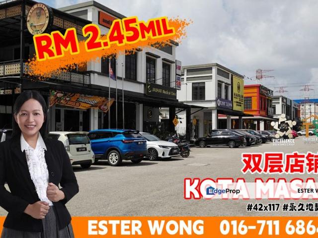 Shop for sale in Pasir Gudang, Johor