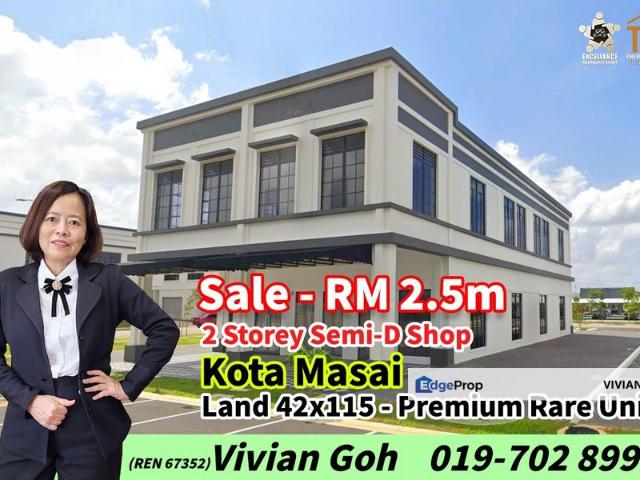 Shop for sale in Pasir Gudang, Johor