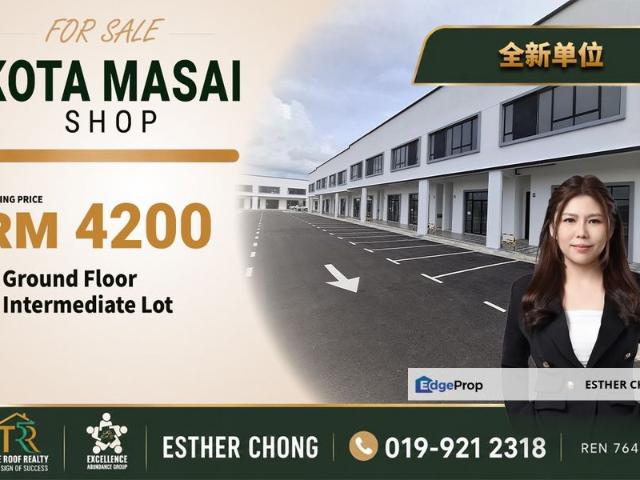 Shop for sale in Pasir Gudang, Johor