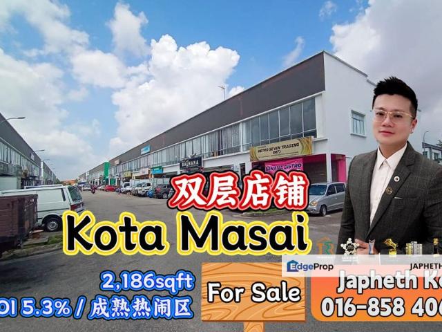 Shop for sale in Pasir Gudang, Johor