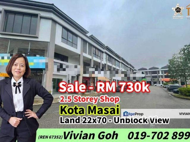 Shop for sale in Pasir Gudang, Johor