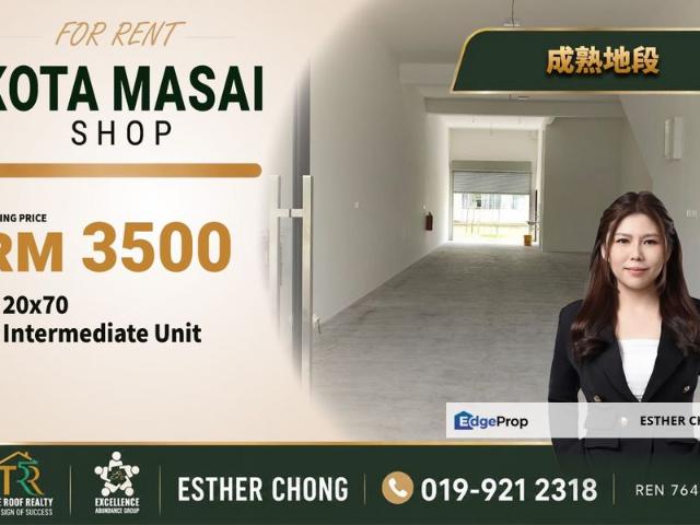 Shop for rent in Pasir Gudang, Johor