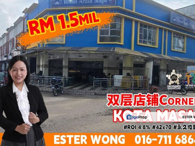 Shop for sale in Pasir Gudang, Johor