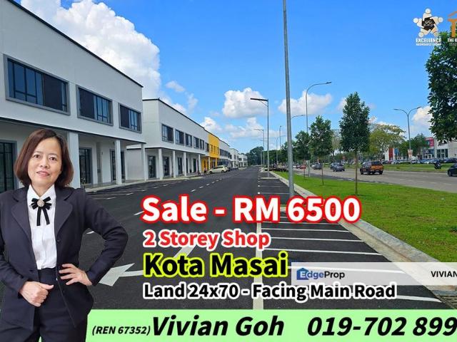 Shop for sale in Pasir Gudang, Johor