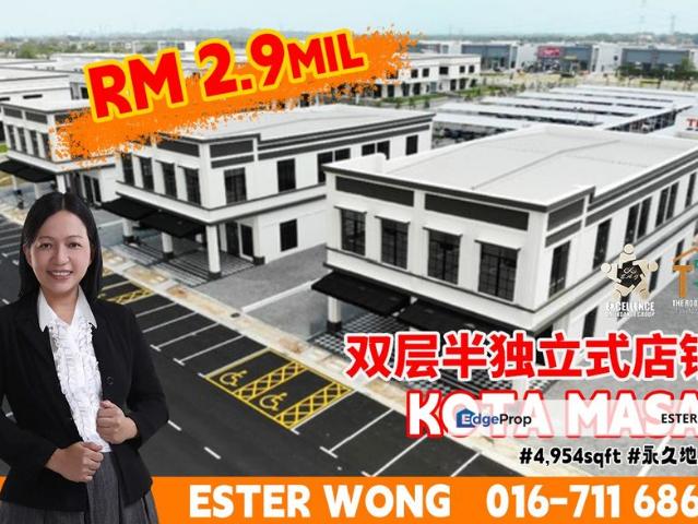 Shop for sale in Taman Kota Masai, Pasir Gudang