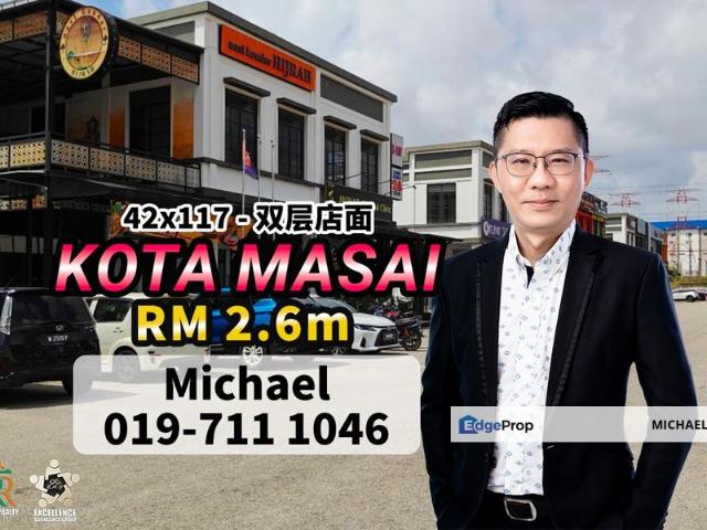Shop for sale in Pasir Gudang, Johor