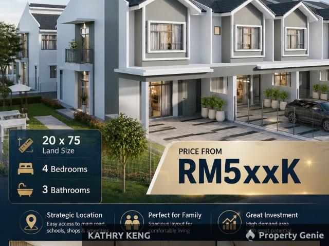 Terraced House for sale in Pasir Gudang, Johor