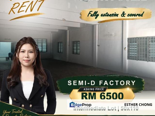 Warehouse for rent in Masai, Johor Bahru