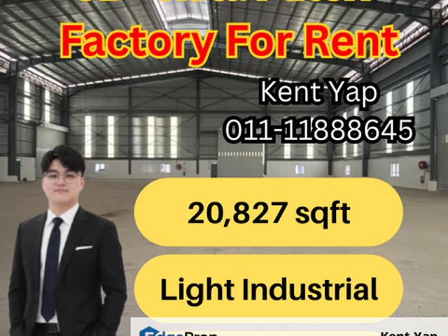 Warehouse for rent in Masai, Johor Bahru