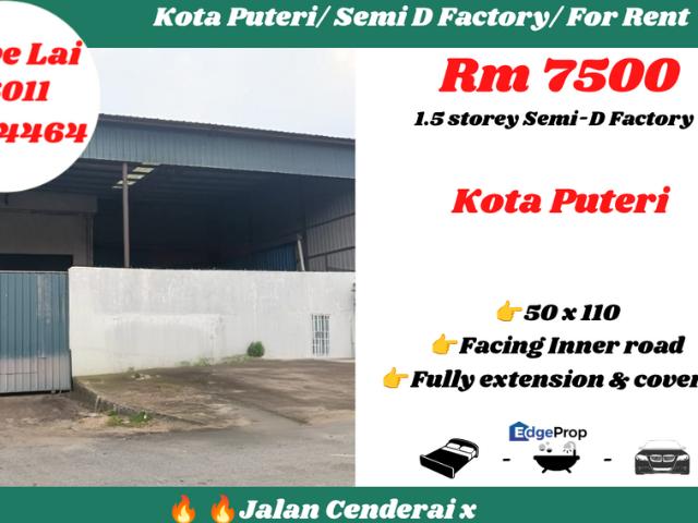 Warehouse for rent in Bukit Ledang, Johor