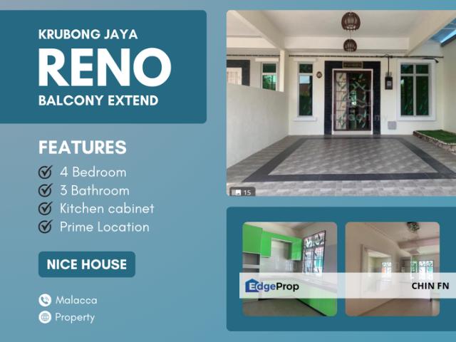 House for sale in Krubong, Malaka