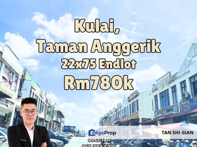 Shop for sale in Johor