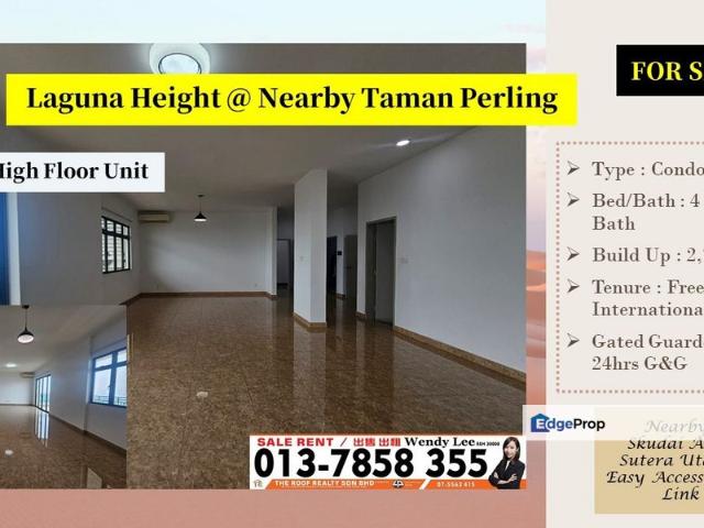 Condominium for sale in Johore Bahru, Johor