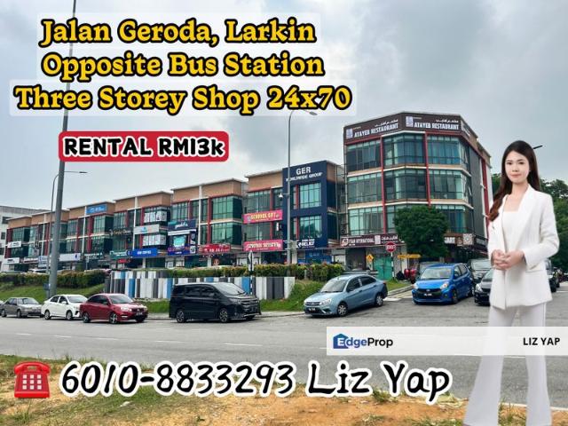 Shop for rent in Johore Bahru, Johor