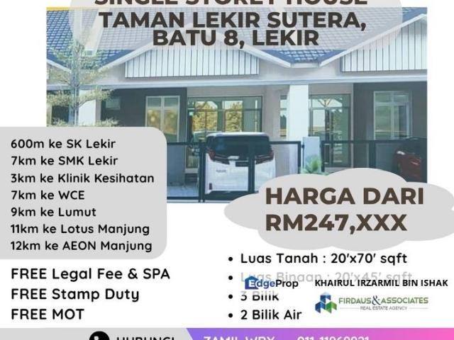 House for sale in Perak