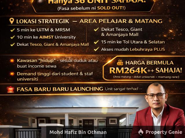 Terraced House for sale in Kuala Muda, Kedah