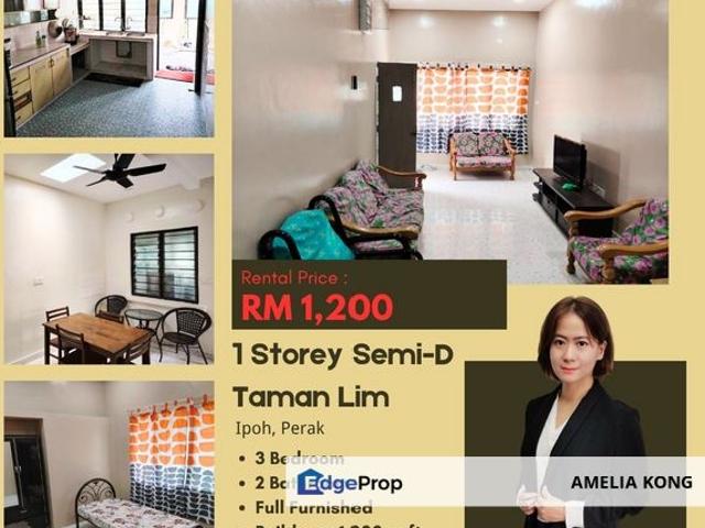House for rent in Perak, Tanjong Ipoh