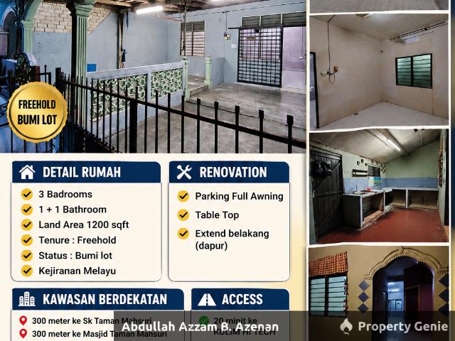 Terraced House for sale in Padang Serai, Kedah