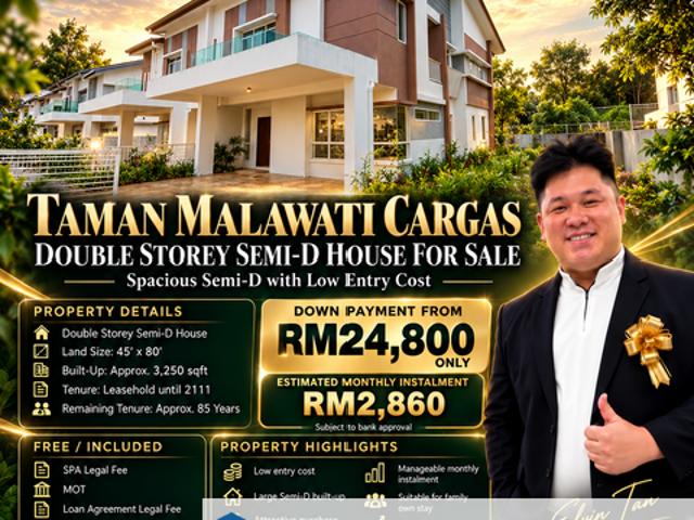 House for sale in Taman Malawati Jaya, Kuala Selangor