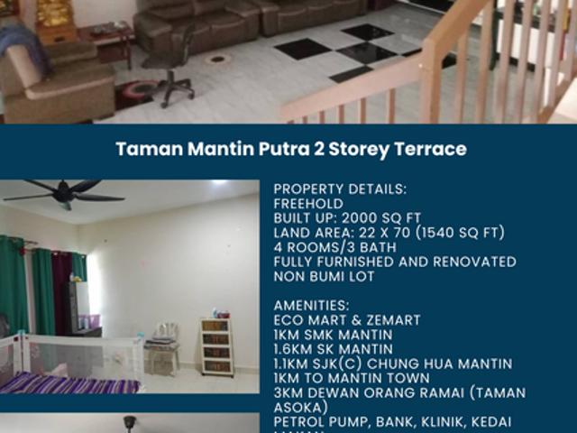 House for sale in Mantin, Negeri Sembilan