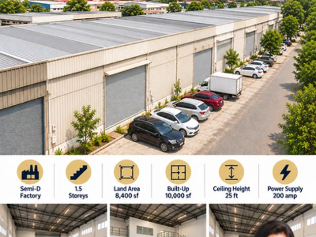 Warehouse for sale in Sepang, Tanjong Sepat
