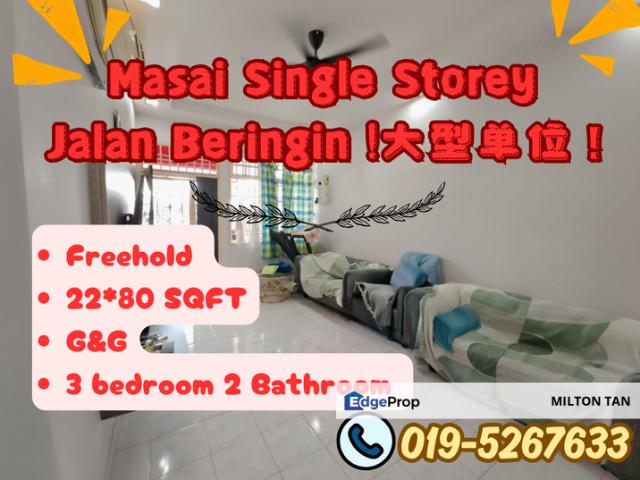House for sale in Masai, Johor