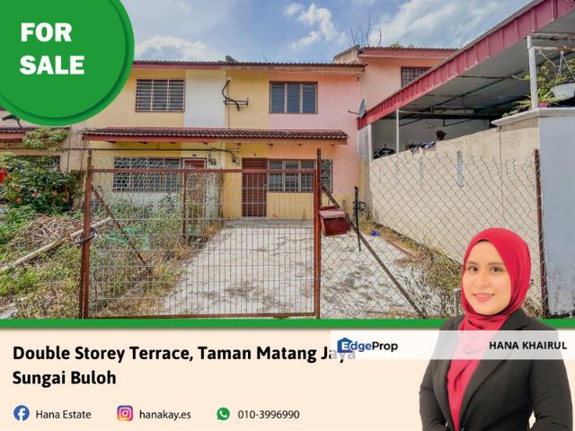 House for sale in Taman Matang Jaya, Majlis Perbandaran Selayang