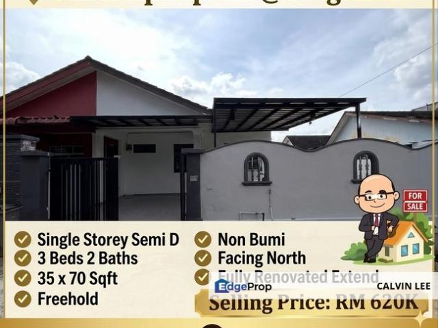 House for sale in Taman Megah Ria, Pasir Gudang