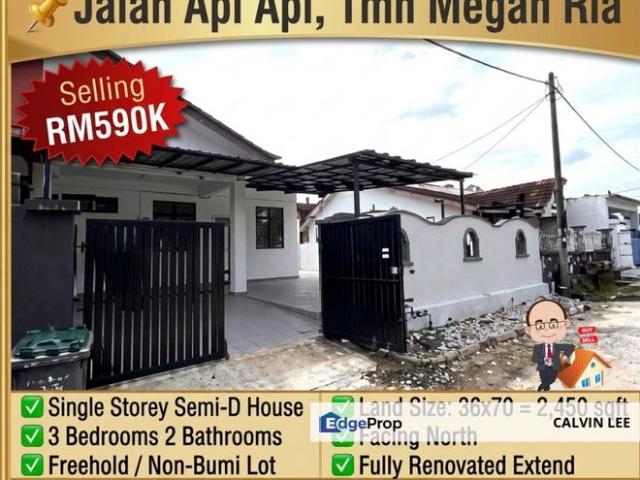 House for sale in Taman Megah Ria, Pasir Gudang