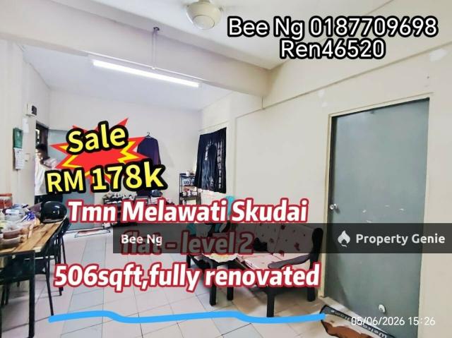 Flat for sale in Pulai, Bukit Ledang