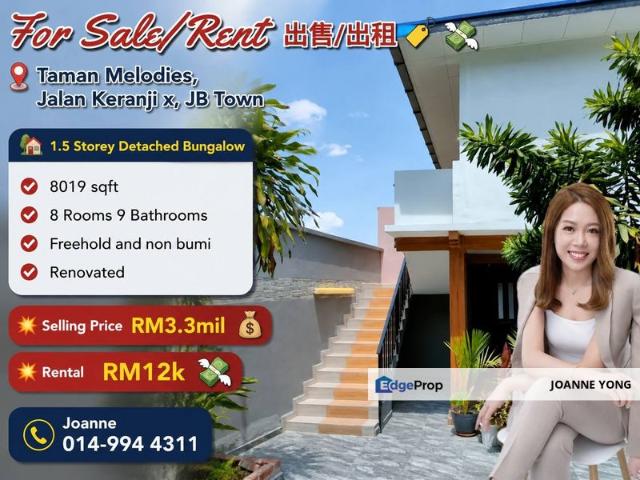 House for rent in Johore Bahru, Johor
