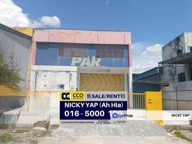 Warehouse for rent in Kampung Baru Bukit Merah, Majlis Bandaraya Ipoh