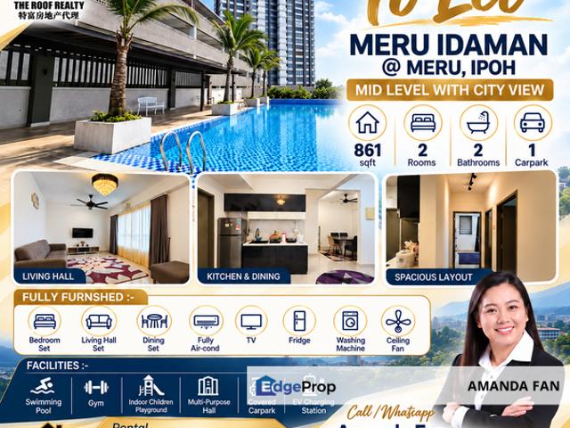 Condominium for rent in Scientex Meru, Majlis Bandaraya Ipoh