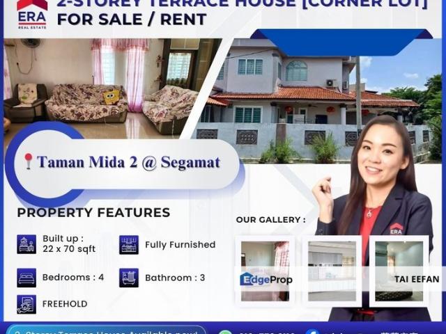 House for rent in Segamat, Johor