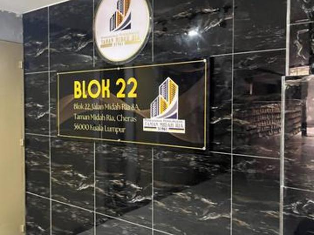 Flat for sale in Cheras, Kuala Lumpur