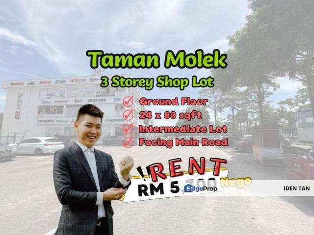 Shop for rent in Johore Bahru, Johor
