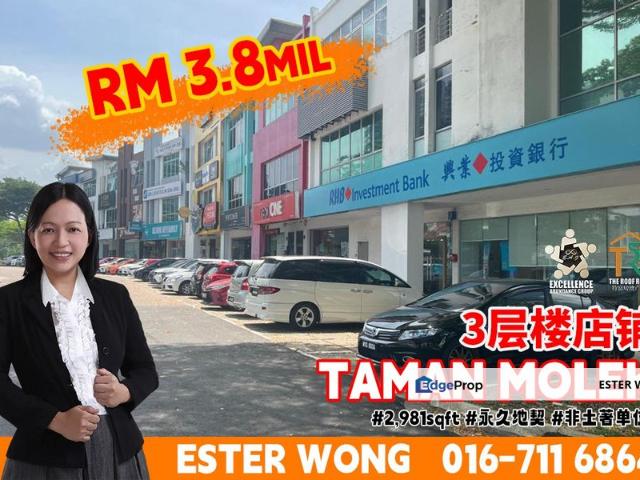Shop for sale in Johore Bahru, Johor
