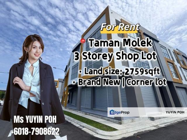 Shop for rent in Johore Bahru, Johor