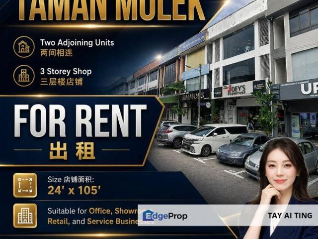 Shop for rent in Johore Bahru, Johor