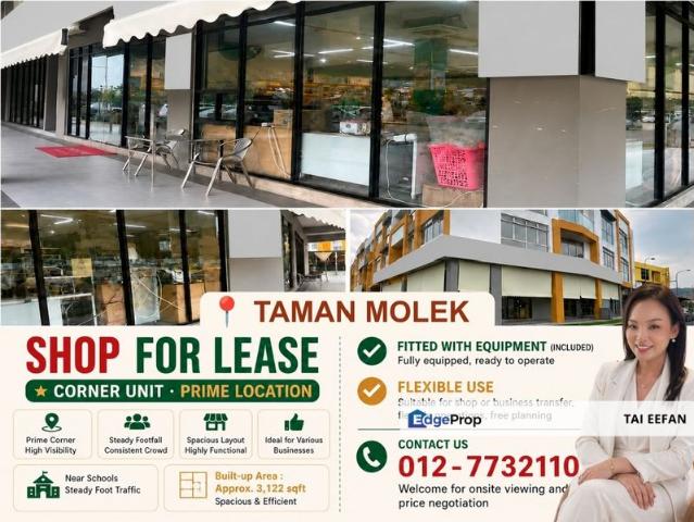 Shop for rent in Johore Bahru, Johor