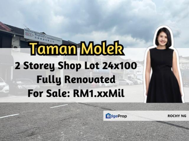Shop for sale in Taman Molek, Johor Bahru