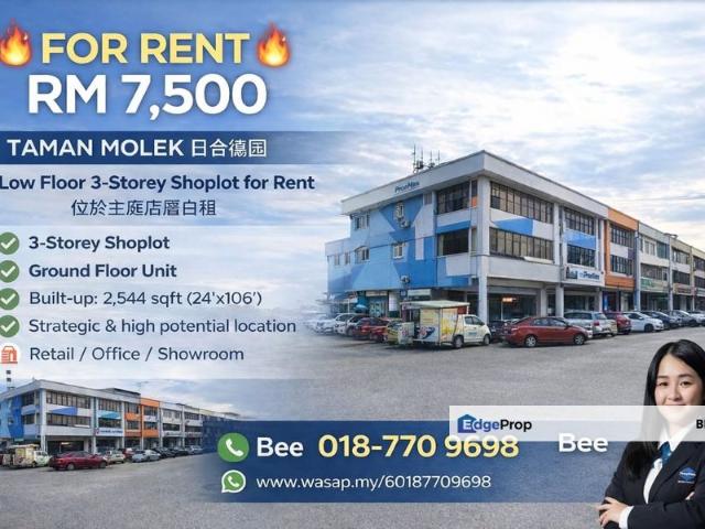 Shop for rent in Johore Bahru, Johor