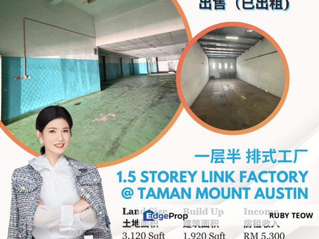 Warehouse for sale in Tebrau, Johor
