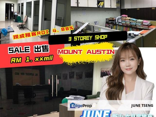 Shop for sale in Tebrau, Johor Bahru