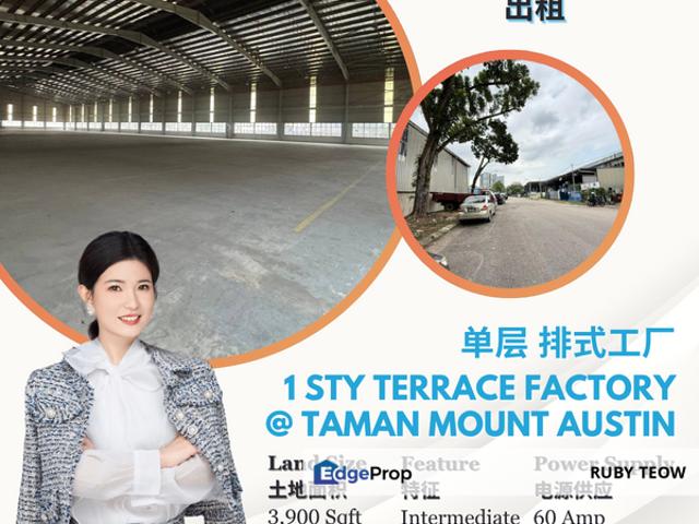 Warehouse for rent in Tebrau, Johor
